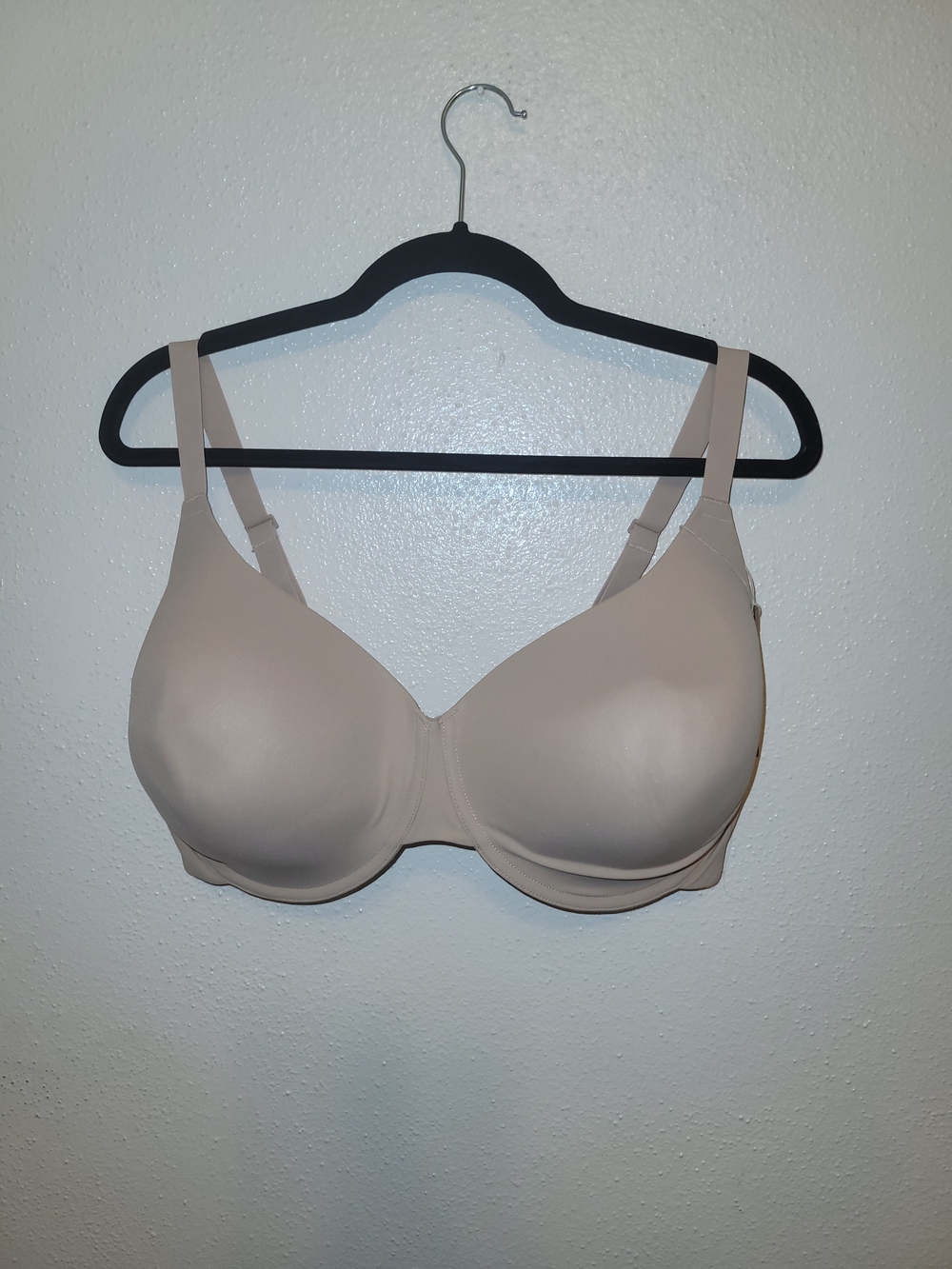 Skims Fits Everybody T-Shirt Demi Bra Mica 40DDDD  Nude  40G